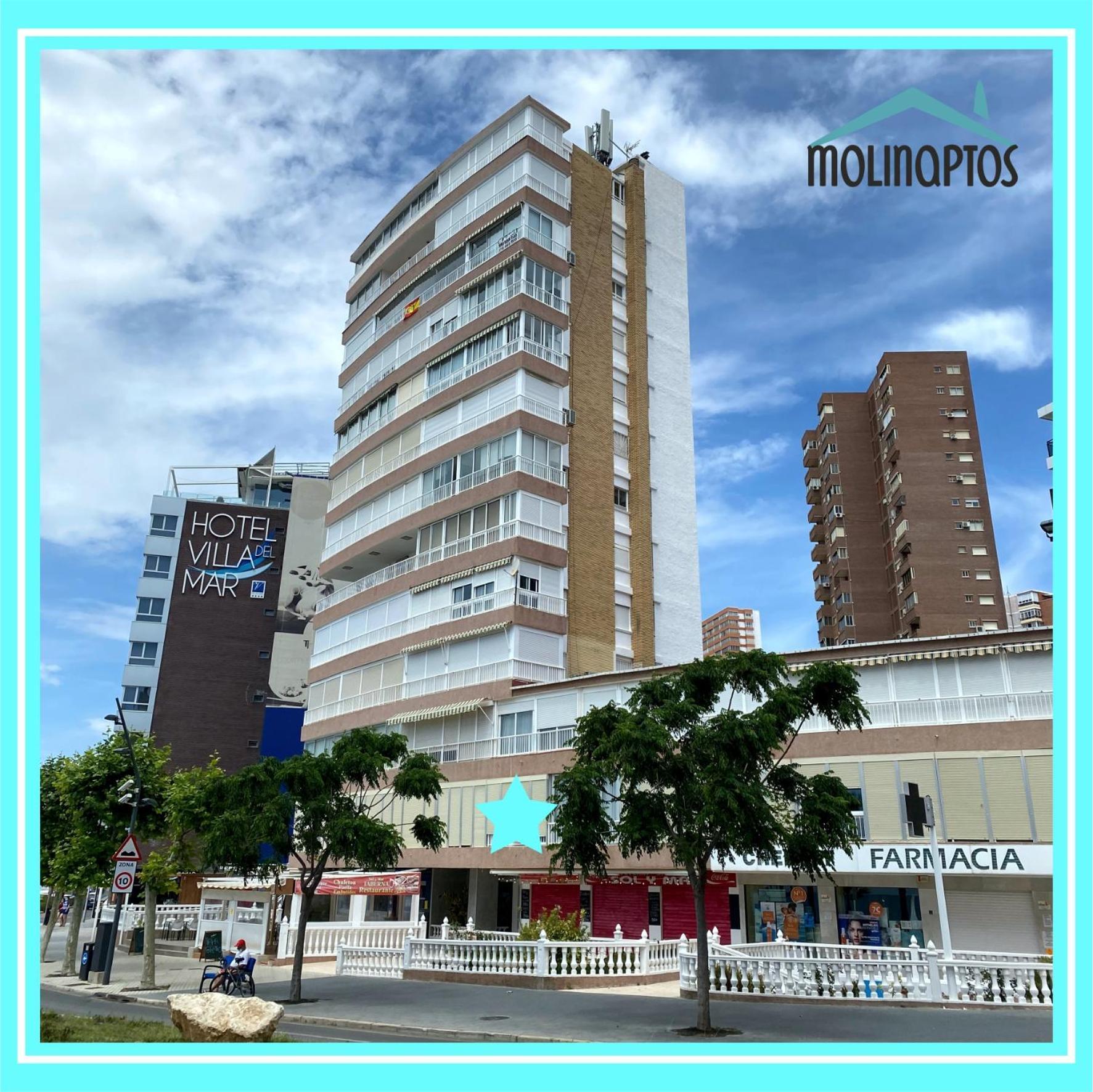 Estudio 29 Frente Al Mar By Molinaptos Benidorm Eksteriør bilde